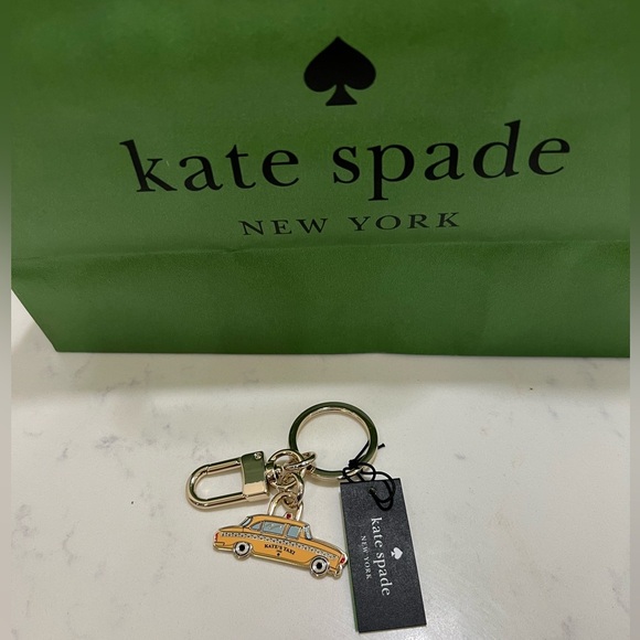 kate spade Accessories - Kate Spade Taxi Keychain